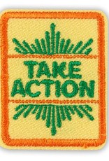 GIRL SCOUTS OF THE USA Senior Take Action Award Badge