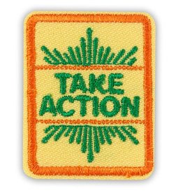 GIRL SCOUTS OF THE USA Senior Take Action Award Badge