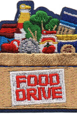 Advantage Emblem & Screen Prnt Food Drive w/ Box Fun Patch