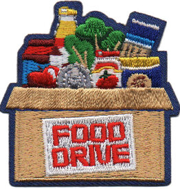 Advantage Emblem & Screen Prnt Food Drive w/ Box Fun Patch