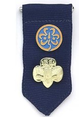 GIRL SCOUTS OF THE USA CDT/SR/AMB Insignia Tab Navy