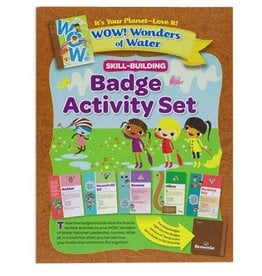 GIRL SCOUTS OF THE USA Brownie It's Your Planet Badge Activity Set