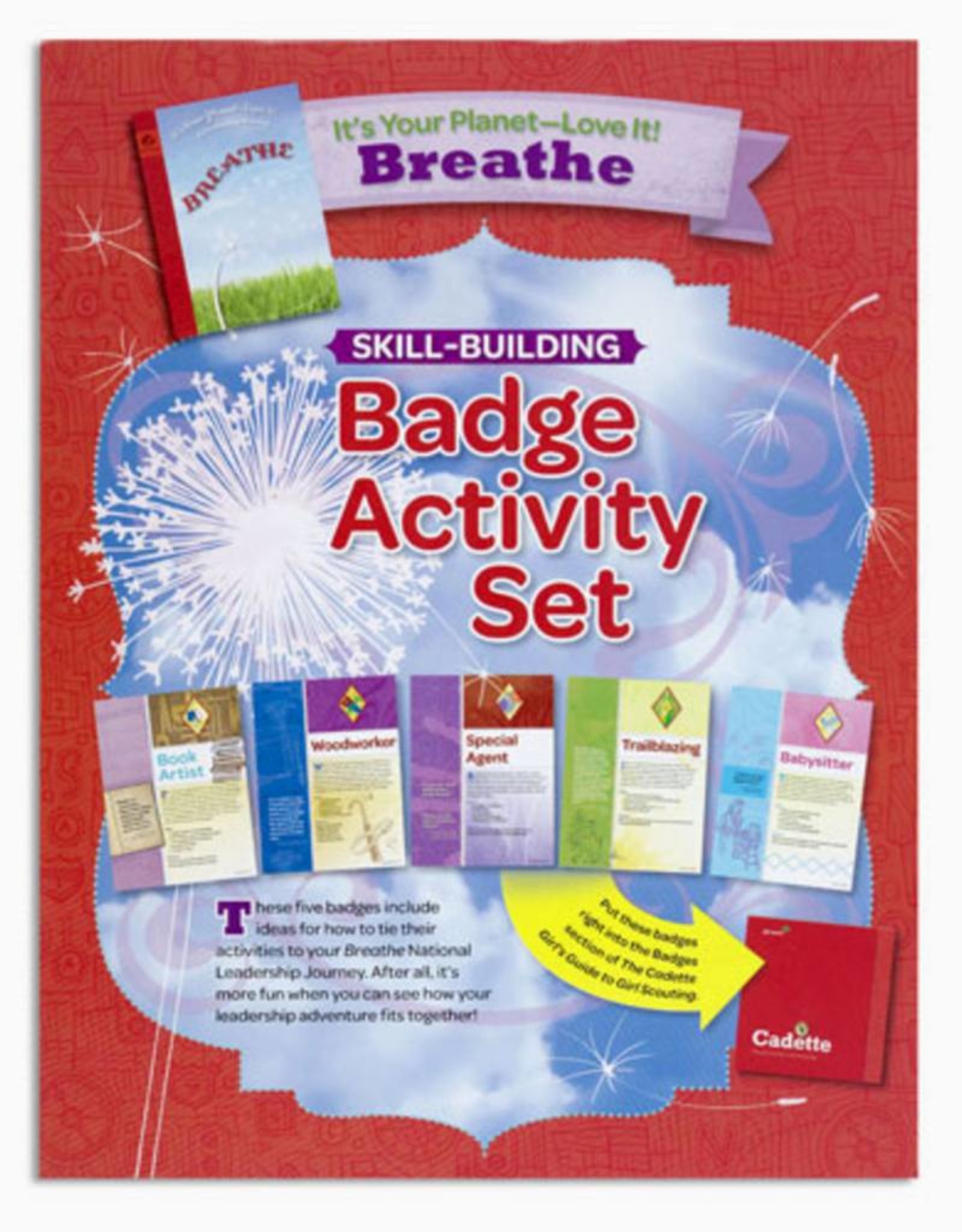 GIRL SCOUTS OF THE USA ! Cadette It's Your Planet Badge Activity Set