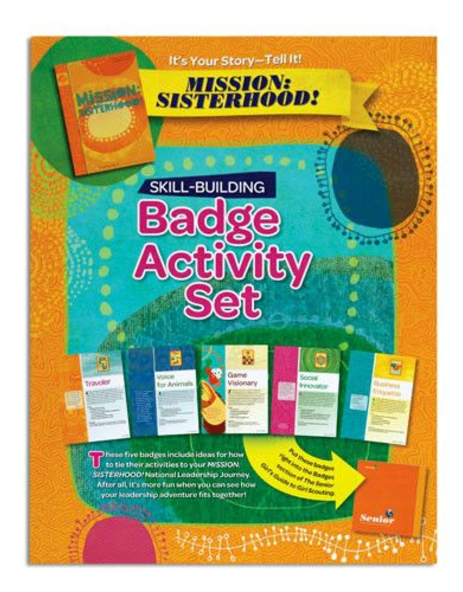 GIRL SCOUTS OF THE USA Senior It's Your Story Activity Set