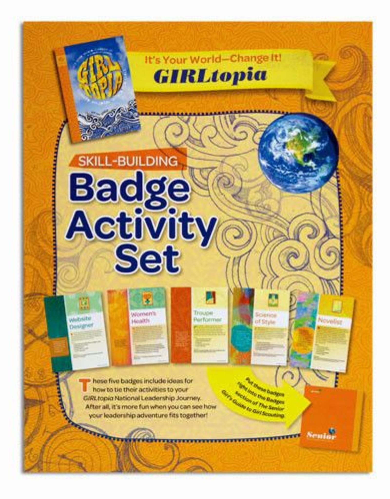 GIRL SCOUTS OF THE USA Senior It's Your World Activity Set