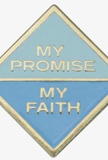 GIRL SCOUTS OF THE USA Daisy My Promise, My Faith Pin 1