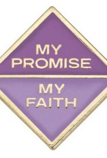 GIRL SCOUTS OF THE USA Junior My Promise/Faith Pin 2