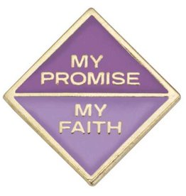 GIRL SCOUTS OF THE USA Junior My Promise/Faith Pin 2