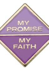 GIRL SCOUTS OF THE USA Junior My Promise/Faith Pin 1