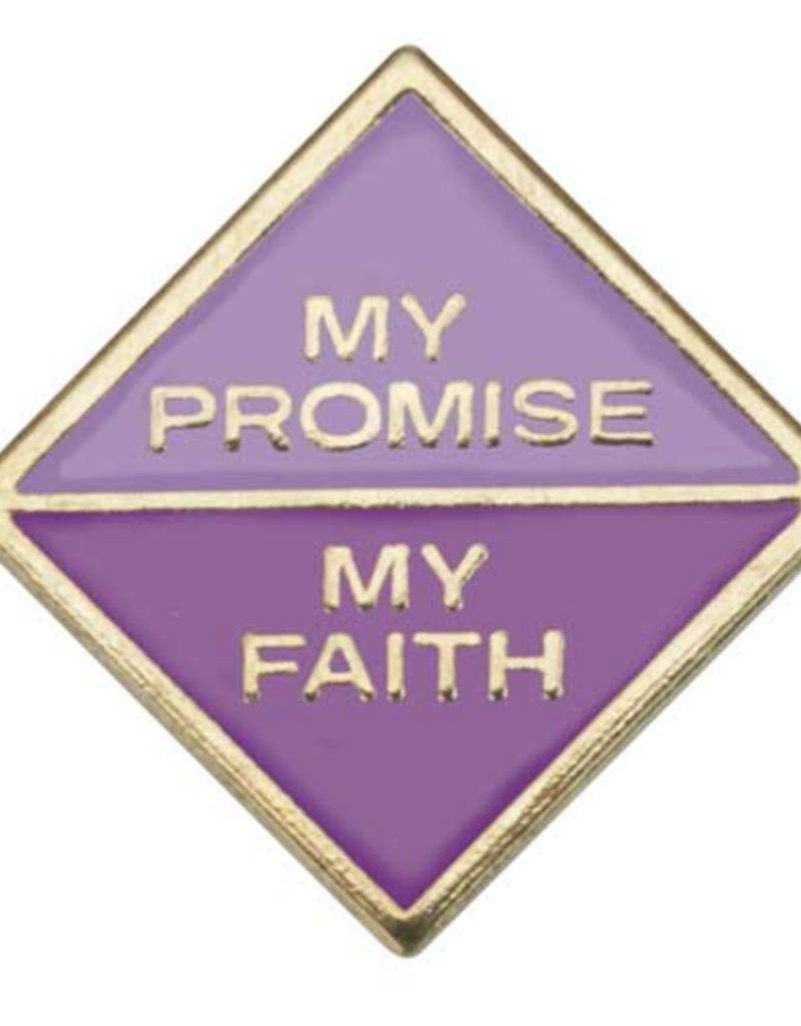 GIRL SCOUTS OF THE USA Junior My Promise/Faith Pin 1