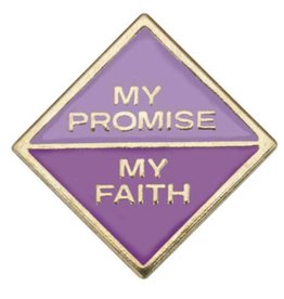 GIRL SCOUTS OF THE USA Junior My Promise/Faith Pin 1