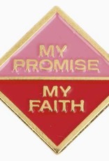 GIRL SCOUTS OF THE USA Cadette My Promise/Faith Pin 1