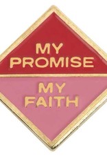 GIRL SCOUTS OF THE USA Cadette My Promise/Faith Pin 2