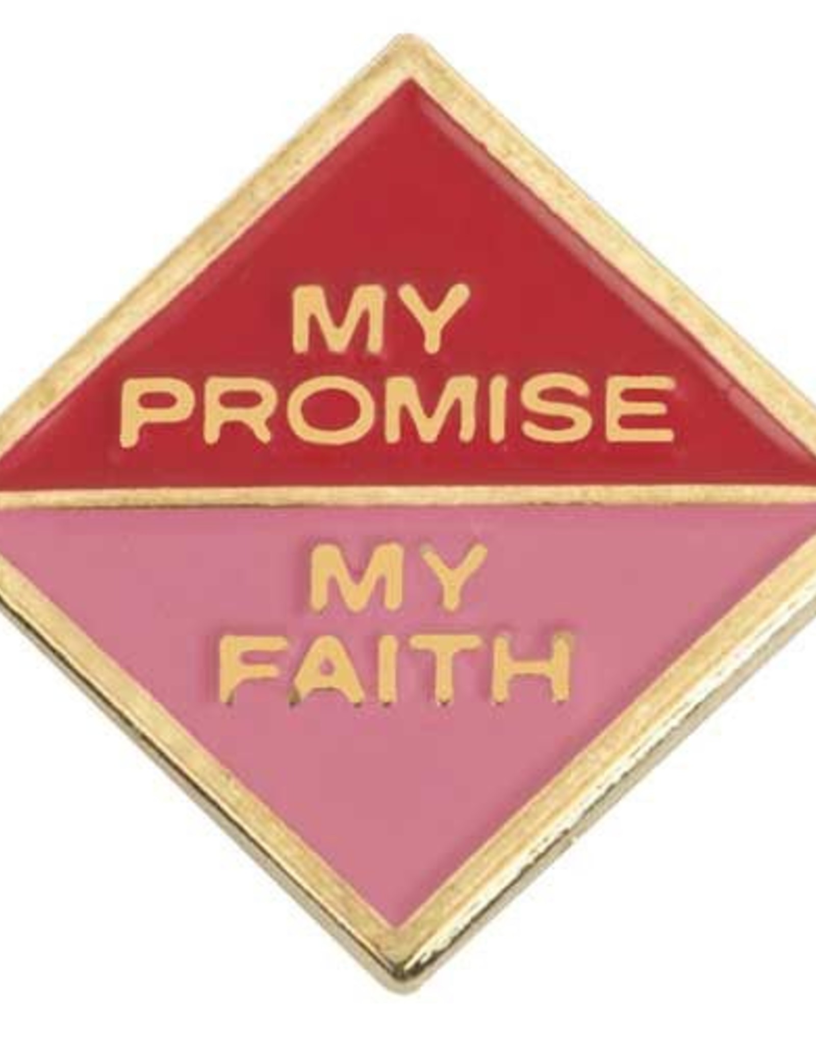 GIRL SCOUTS OF THE USA Cadette My Promise/Faith Pin 2