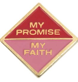 GIRL SCOUTS OF THE USA Cadette My Promise/Faith Pin 2
