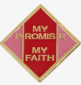 GIRL SCOUTS OF THE USA Cadette My Promise/Faith Pin 3