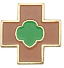 GIRL SCOUTS OF THE USA Brownie Safety Award Pin