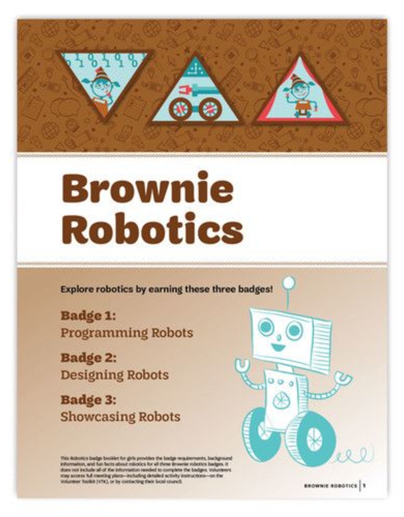 GIRL SCOUTS OF THE USA Brownie Robotics Requirements