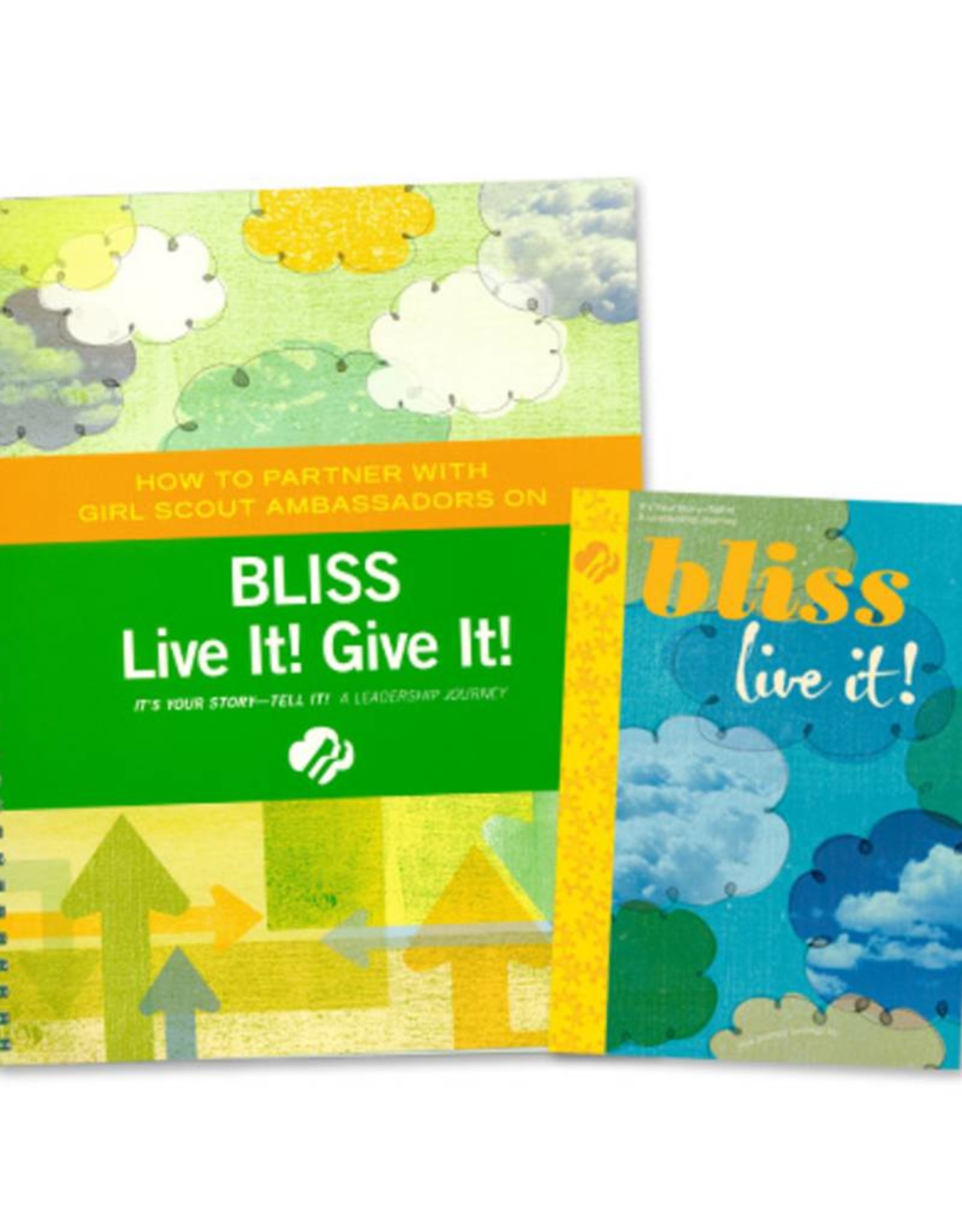 GIRL SCOUTS OF THE USA ! Leader Set Ambassador Bliss Books
