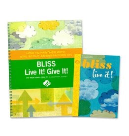 GIRL SCOUTS OF THE USA ! Leader Set Ambassador Bliss Books