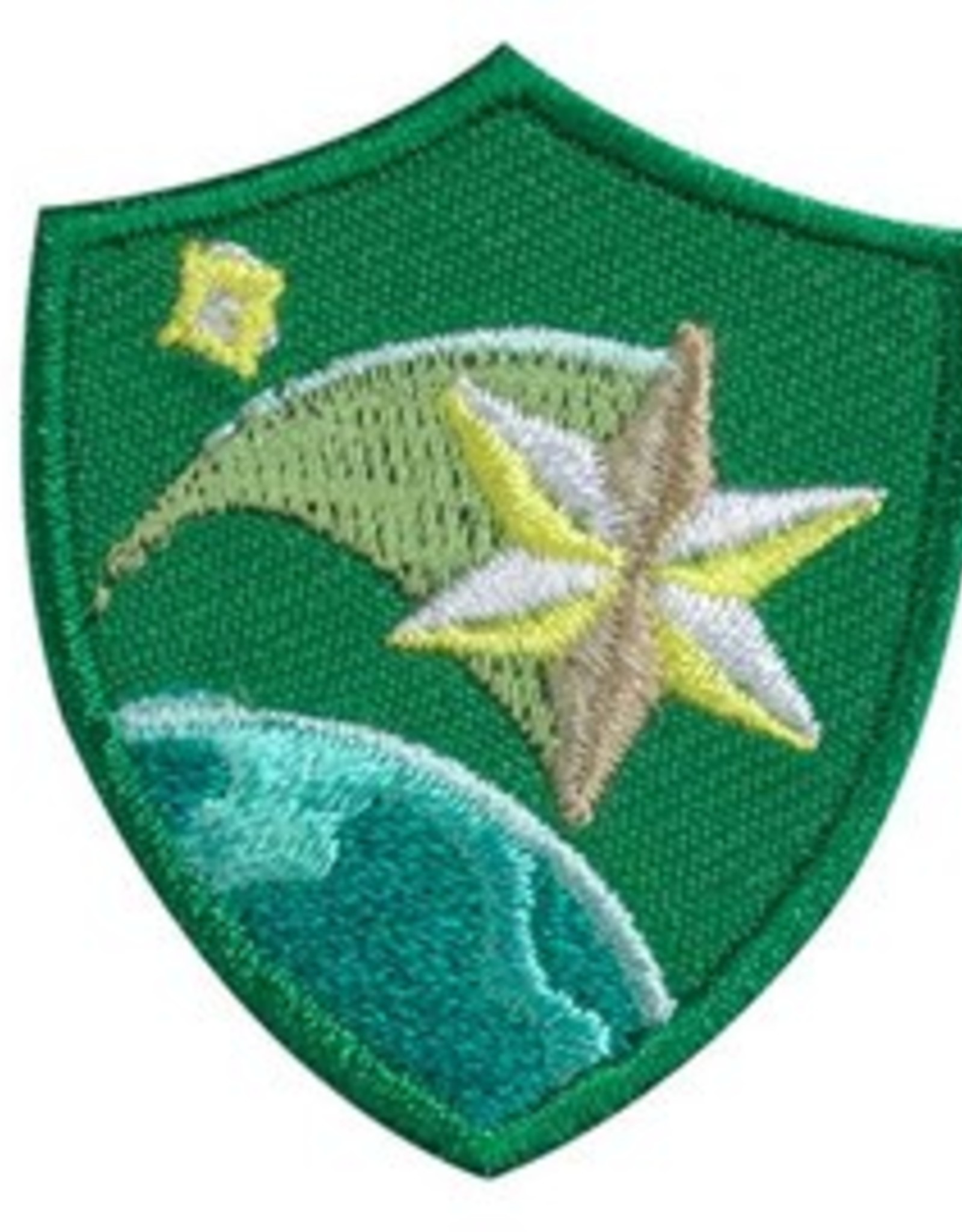 GIRL SCOUTS OF THE USA Shooting Star Troop Crest