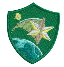 GIRL SCOUTS OF THE USA Shooting Star Troop Crest