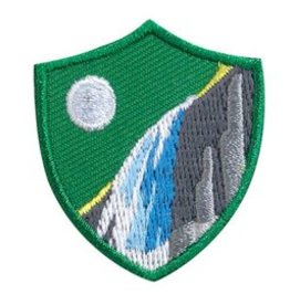 GIRL SCOUTS OF THE USA Waterfall Troop Crest