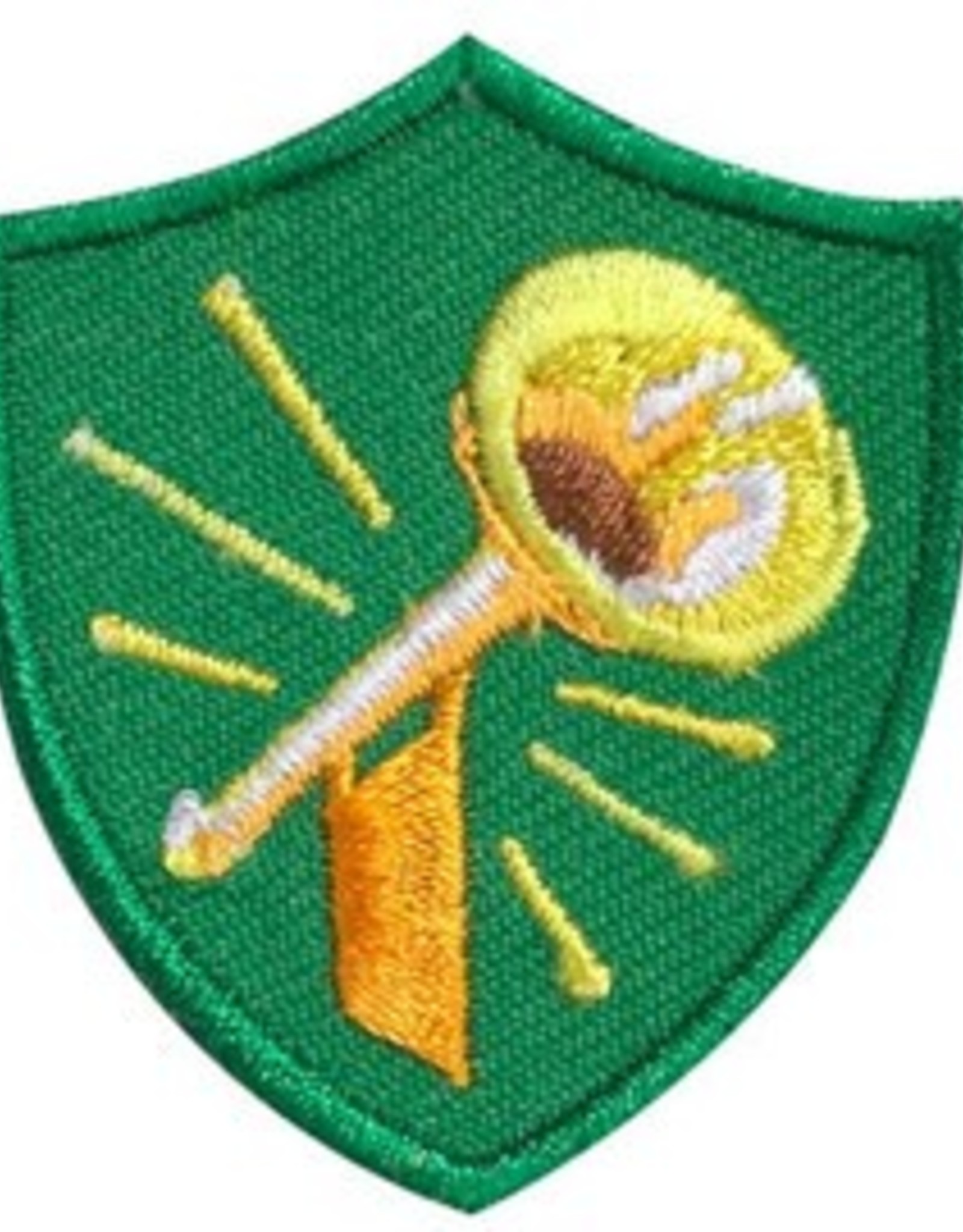 GIRL SCOUTS OF THE USA Trumpet Troop Crest