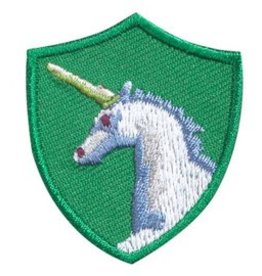 GIRL SCOUTS OF THE USA Unicorn Troop Crest