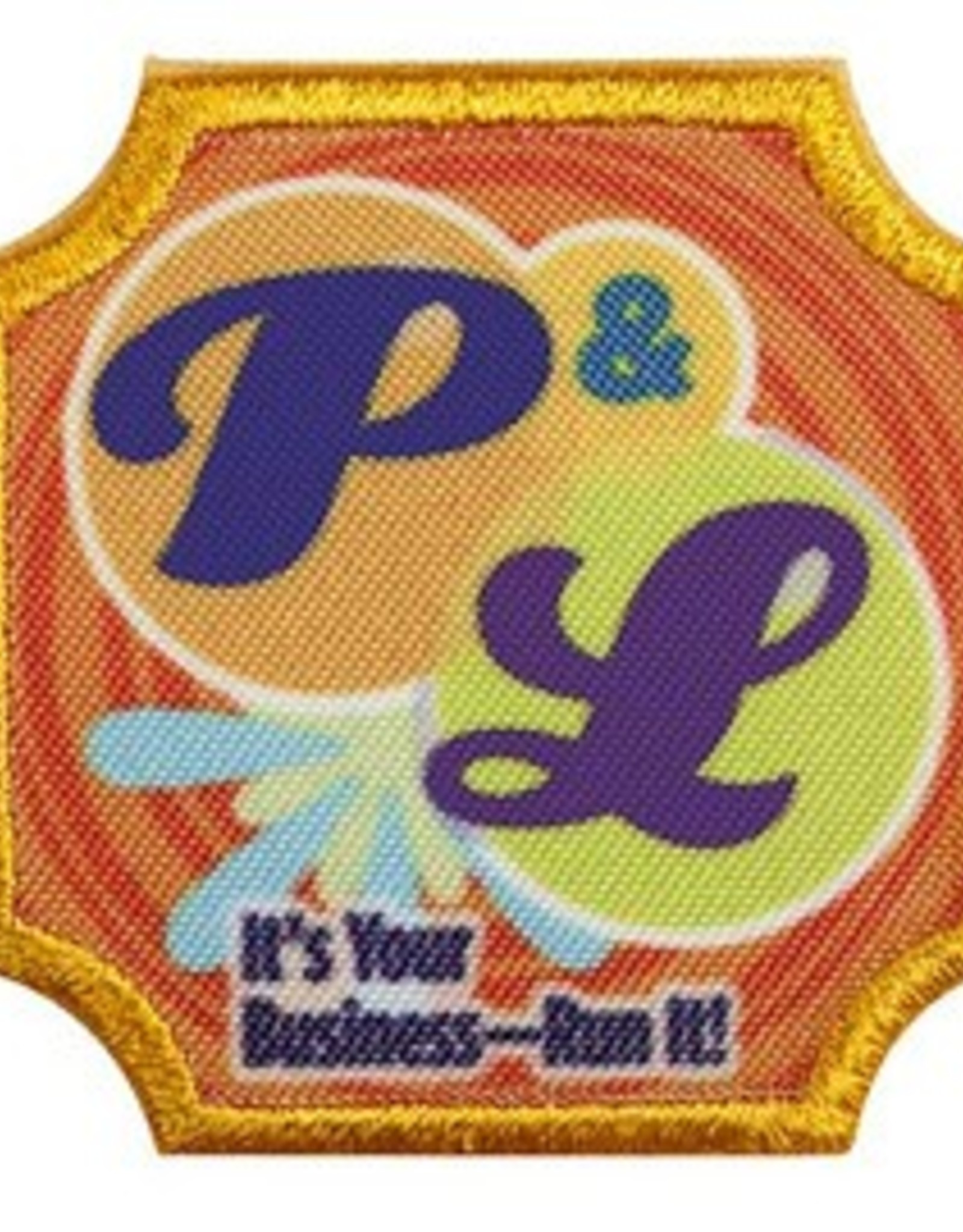 GIRL SCOUTS OF THE USA Ambassador P & L Badge