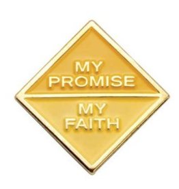 GIRL SCOUTS OF THE USA Ambassador My Promise/Faith Pin 2