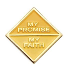 GIRL SCOUTS OF THE USA Ambassador My Promise/Faith Pin 2