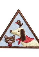 GIRL SCOUTS OF THE USA Brownie Pets Badge