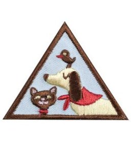 GIRL SCOUTS OF THE USA Brownie Pets Badge