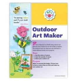 GIRL SCOUTS OF THE USA Daisy Outdoor Art Maker Requirements