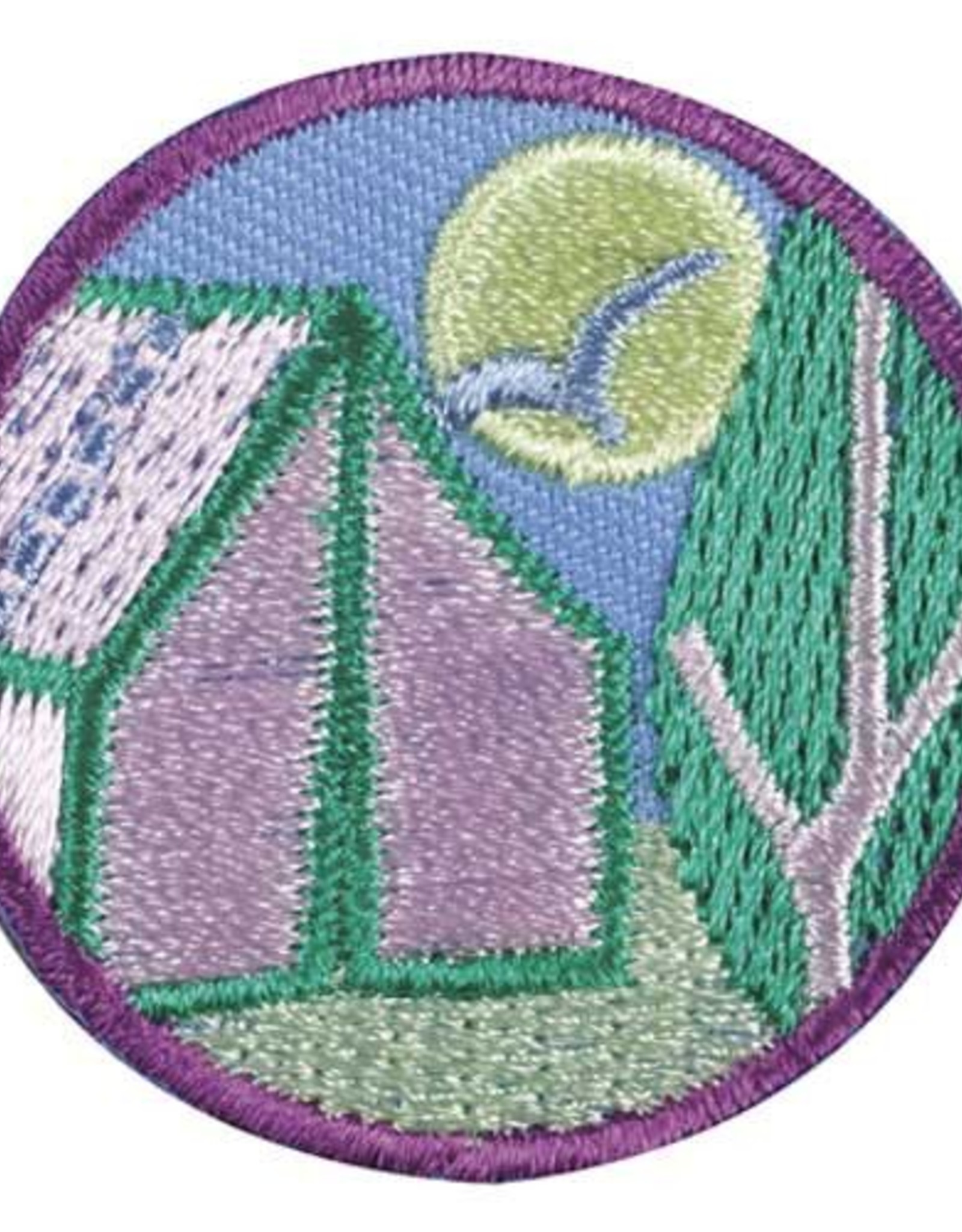 GIRL SCOUTS OF THE USA Junior Camper Badge