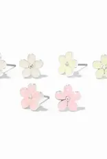 UV Color Changing Flower Earrings 3pk