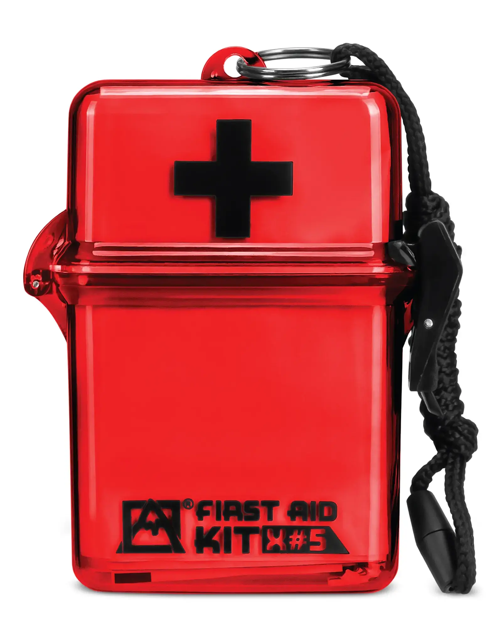 30pc Water Resistant First Aid Kit - Red