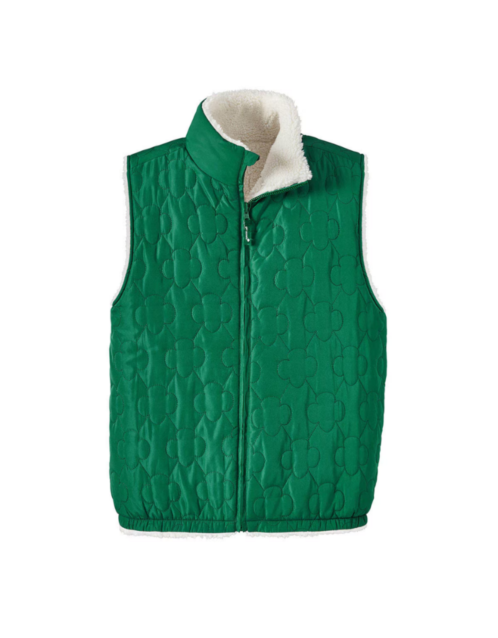 GIRL SCOUTS OF THE USA Trefoil Reversible Puffer Vest - Adult