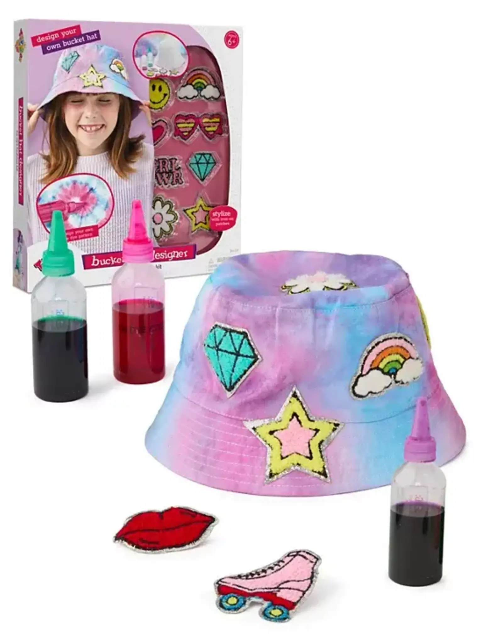 Bucket Hat Designer Tie Dye Fashion Kit