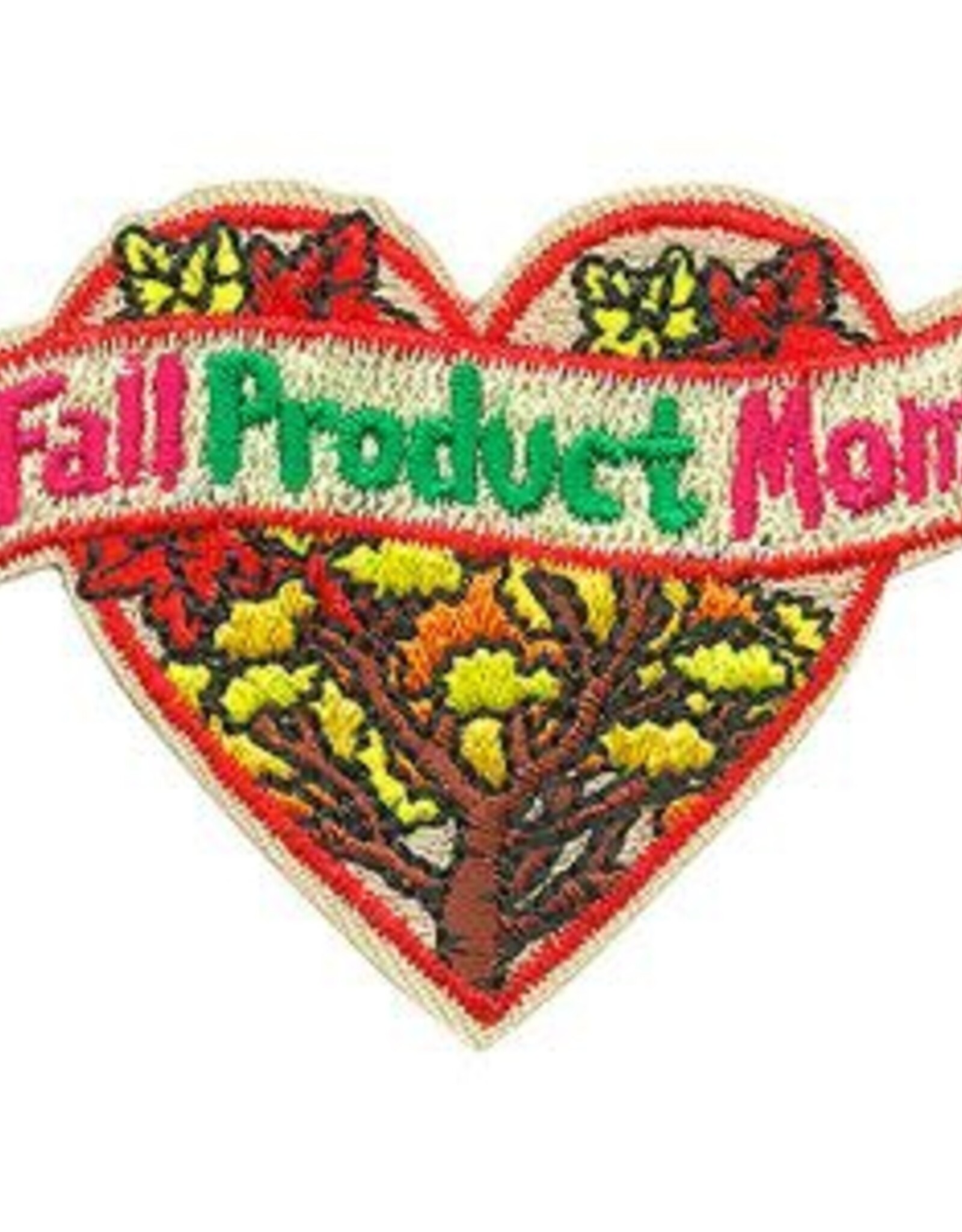 Fall Product Mom (Heart) Fun Patch