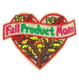 Fall Product Mom (Heart) Fun Patch