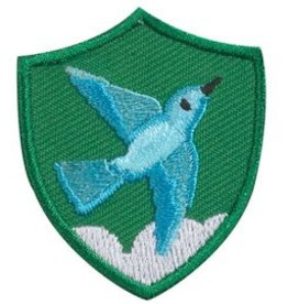 GIRL SCOUTS OF THE USA Bluebird Troop Crest
