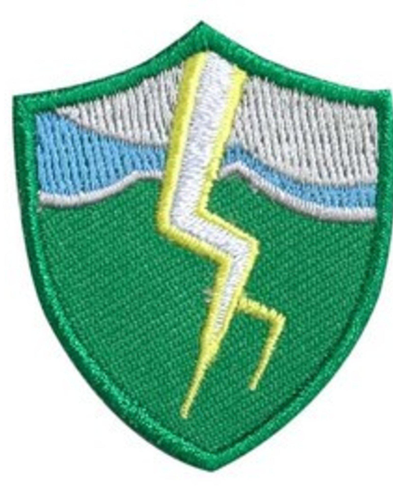 GIRL SCOUTS OF THE USA Lightning Troop Crest