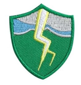 GIRL SCOUTS OF THE USA Lightning Troop Crest