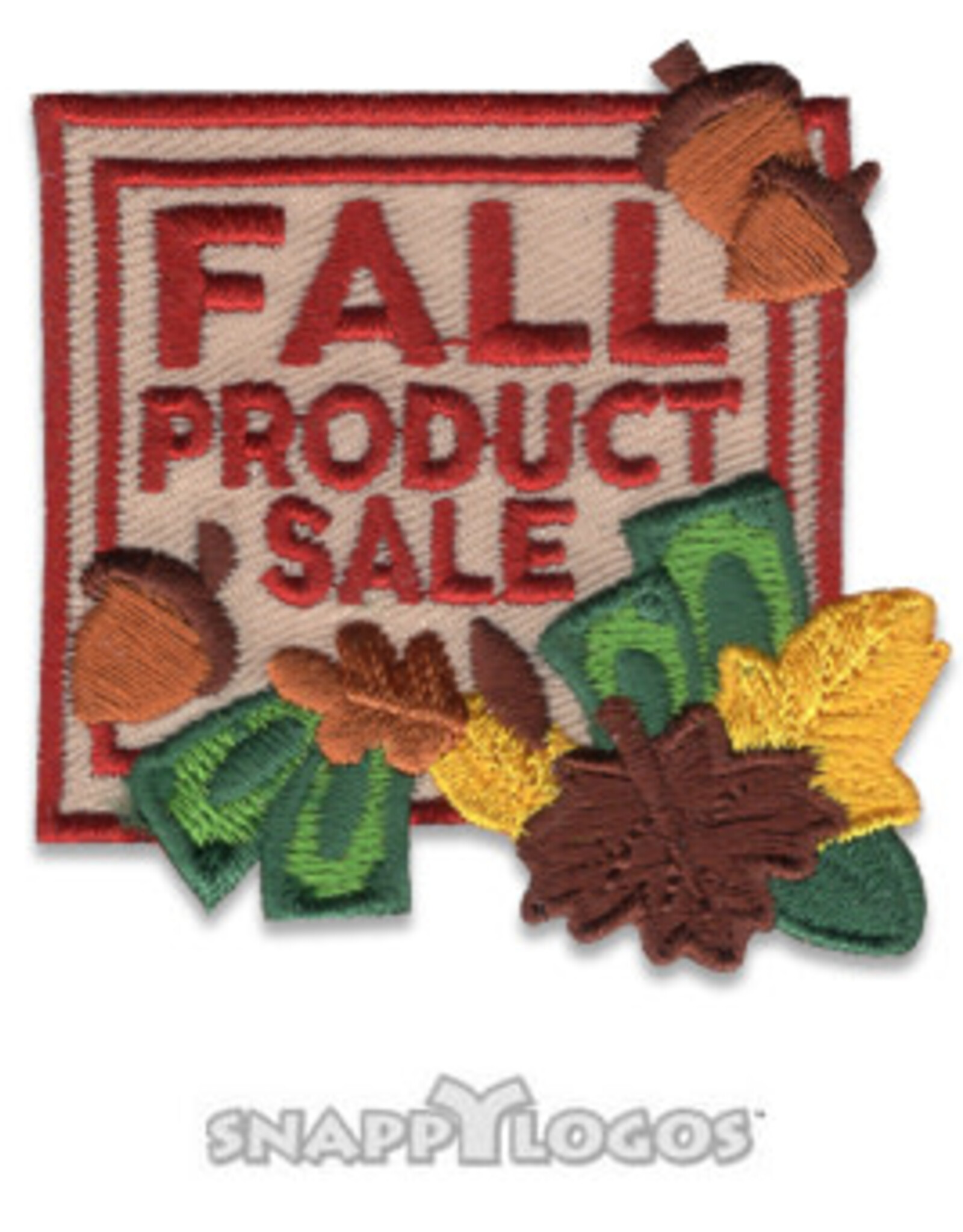 Fall Product Sale (Money and Acorn) Fun Patch (10013)