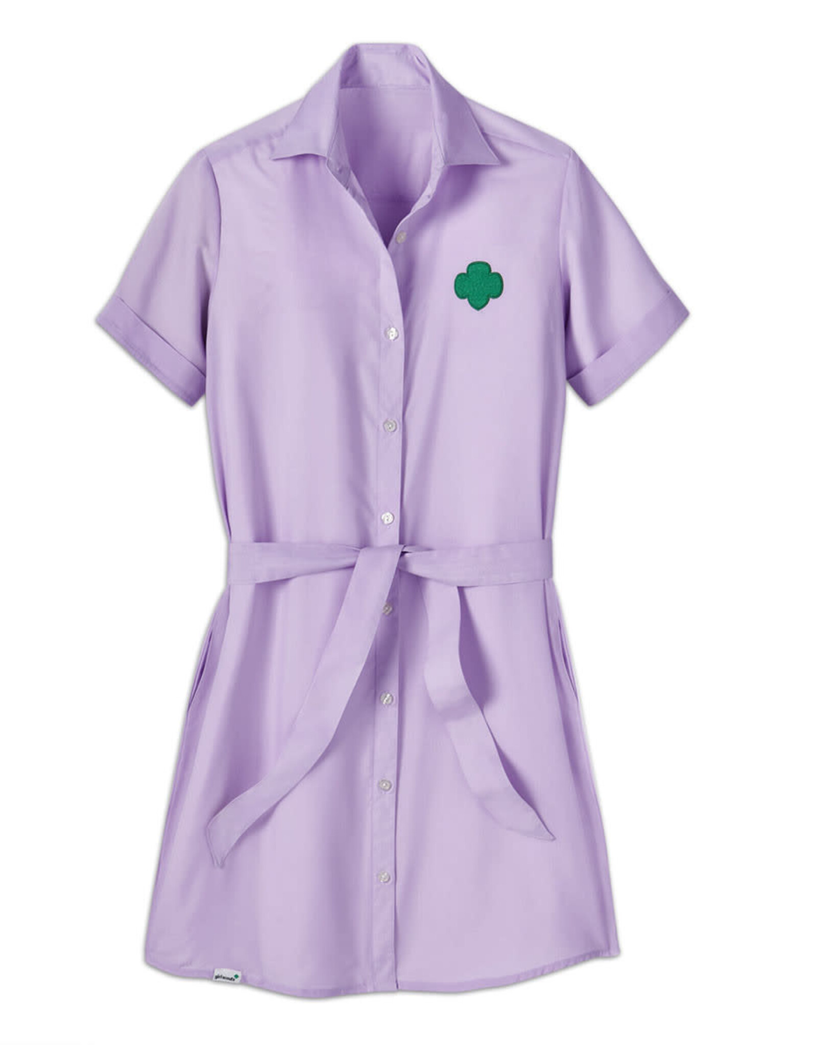 GSUSA ! Lilac Chambray Shirt Dress