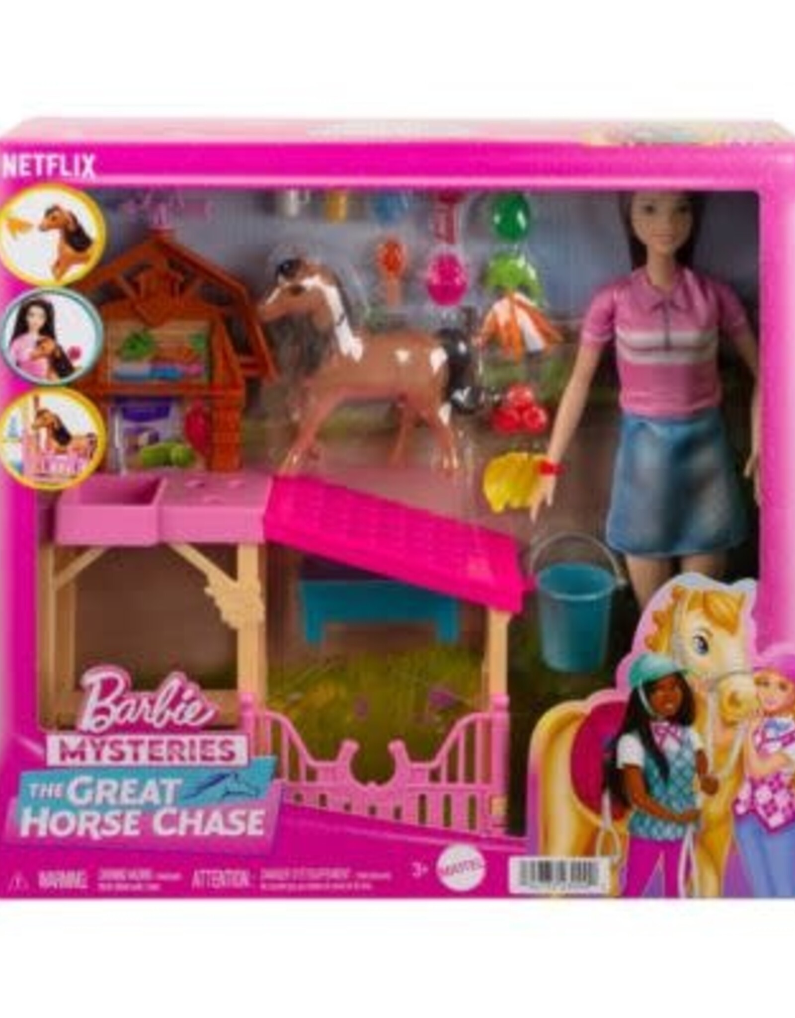 Barbie Mysteries The Great Horse Chase Barbie Doll Set