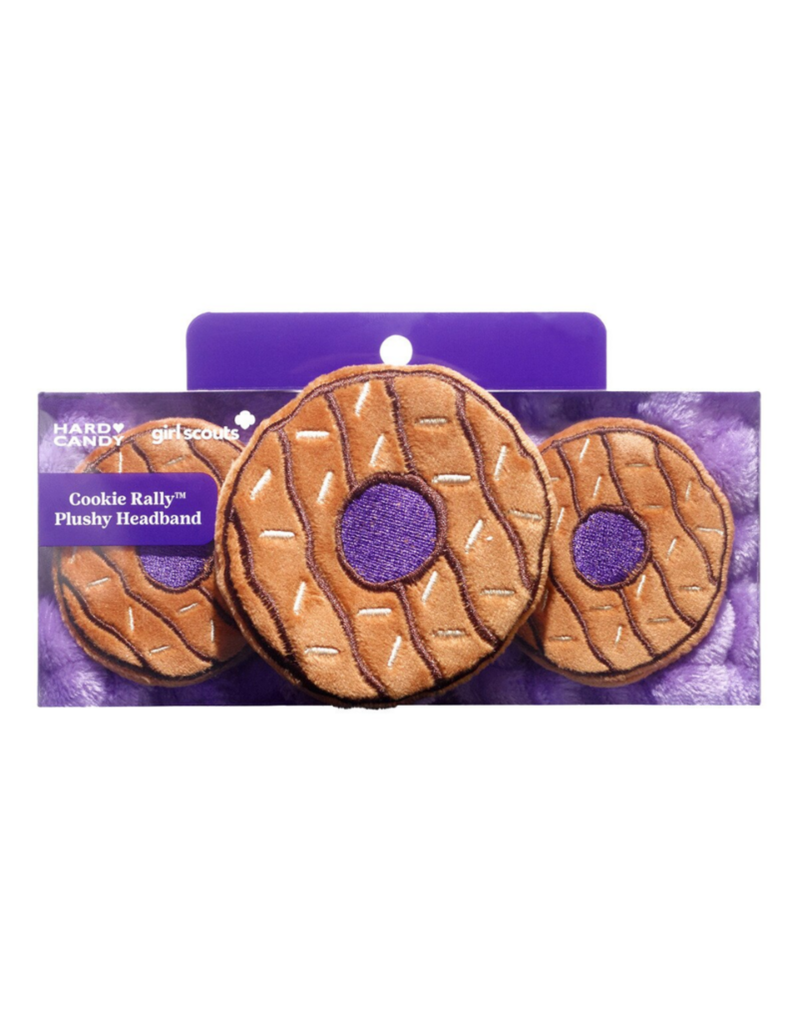 Hard Candy X Girl Scouts Cookie Rally Plush Headband - Coconut Caramel