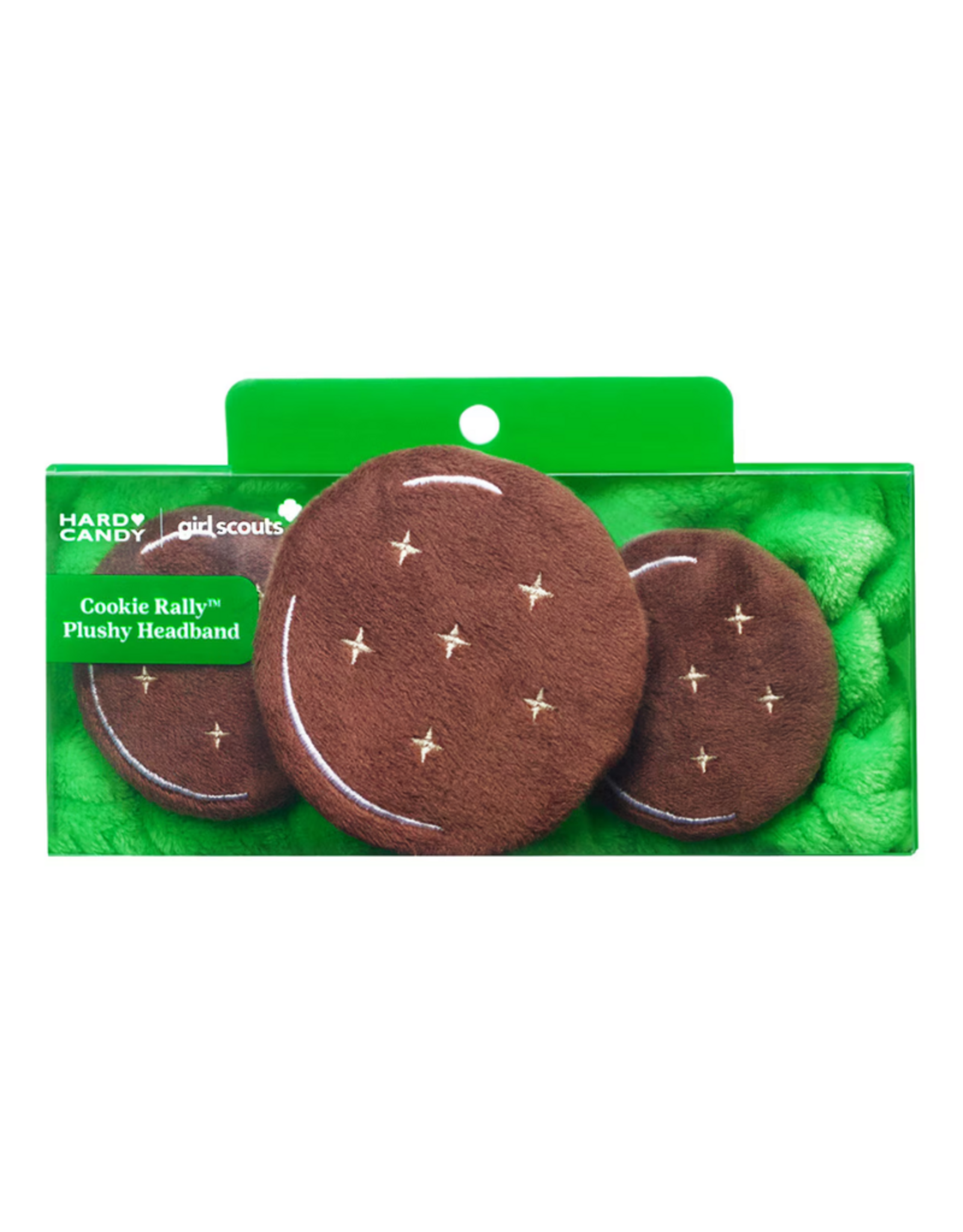 Hard Candy X Girl Scouts Cookie Rally Plushy Headband - Thin Mints